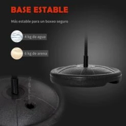 Homcom - Saco De Boxeo De Pie Pequeño -Juguetería medias 3114