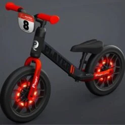 Bicicleta Sin Pedales Player Negra Con Luces LED -Juguetería medias 3280