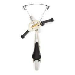 Kinderkraft Bicicleta Aprendizaje Uniq Madera Honey -Juguetería medias 3302