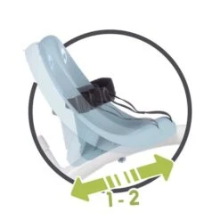 Smoby - Triciclo De Metal Be Move En Azul ㅤ -Juguetería medias 3380