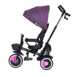Triciclo Evolutivo Plegable Lila 11 Triciclo Evolutivo Plegable Lila -Juguetería medias 3384
