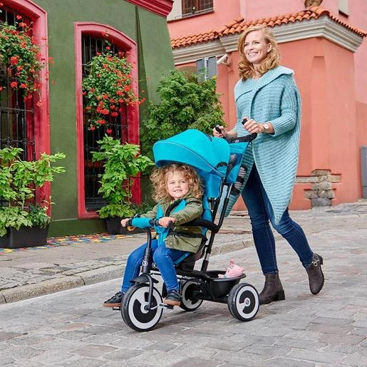 Kinderkraft Triciclo Aston Gris 8 Kinderkraft Triciclo Aston Gris - Imagen 6