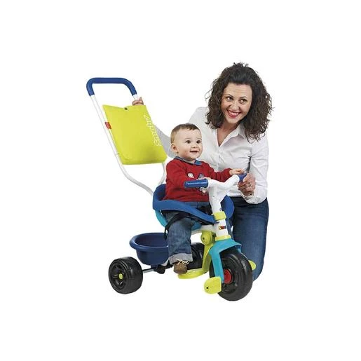 Smoby - Triciclo Be Fun Confort Azul 4 Smoby - Triciclo Be Fun Confort Azul - Imagen 2