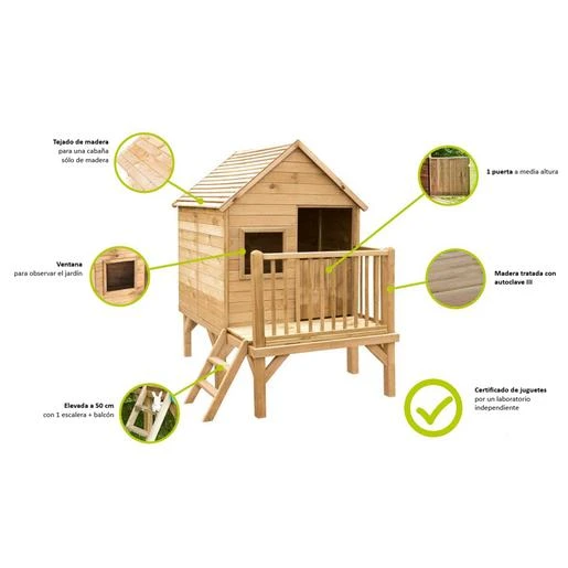 Soulet - Casita De Madera Winny 5 Soulet - Casita De Madera Winny - Imagen 3