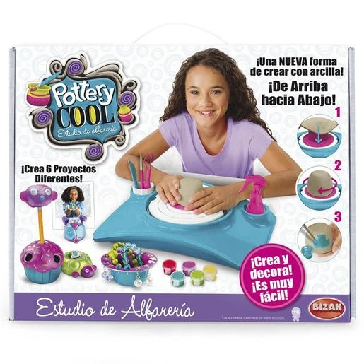 Pottery Tool - Juego Estudio De Alfarería (varios Colores) 4 Pottery Tool - Juego Estudio De Alfarería (varios Colores) - Imagen 2