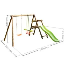 Soulet - Columpio De Madera Menthe -Juguetería medias 3649