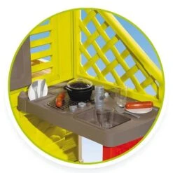 Smoby - Casita Infantil Nature II -Juguetería medias 3732