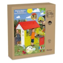 Smoby - Casita Infantil Nature II -Juguetería medias 3734