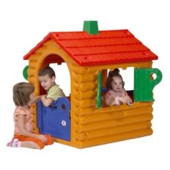 Injusa - Casita De Troncos The Hut -Juguetería medias 3883
