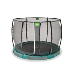 EXIT TOYS Exit - Cama Elástica De Suelo Allure Premium 305 Cm Verde -Juguetería medias 4003