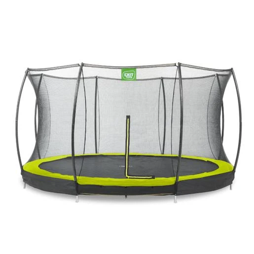 EXIT TOYS Exit - Cama Elástica Silhouette Redonda De Suelo Verde 366 Cm 3 EXIT TOYS Exit - Cama Elástica Silhouette Redonda De Suelo Verde 366 Cm