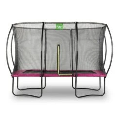 EXIT TOYS Exit - Cama Elástica Silhouette Rectangular Rosa 244 Cm