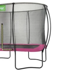 EXIT TOYS Exit - Cama Elástica Silhouette Rectangular Rosa 244 Cm -Juguetería medias 4020
