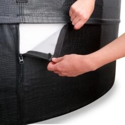 EXIT TOYS Exit - Spa De Jardín Jacuzzi Leather Premium Negro Para 4 Personas -Juguetería medias 4094