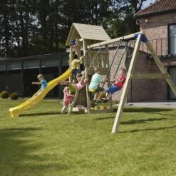 Parque Juegos Infantil De Madera Belvedere Con Columpio Doble 9 Parque Juegos Infantil De Madera Belvedere Con Columpio Doble -Juguetería medias 4339