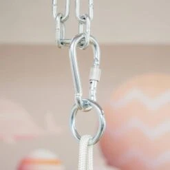 Outsunny - Columpio Para Bebés Rosa 14 Outsunny - Columpio Para Bebés Rosa -Juguetería medias 4346