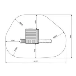 Parque Infantil De Madera Lollipop L -Juguetería medias 4448