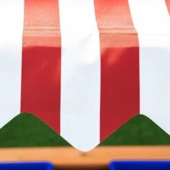 Arenero Infantil Con Techo Ajustable Rojo Outsunny -Juguetería medias 4482