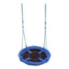 Homcom - Columpio Nido Infantil Azul Y Negro HomCom