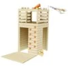 Torre Infantil De Madera Con Rocódromo