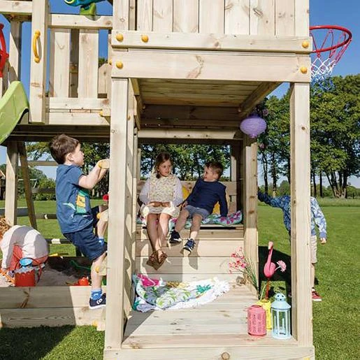 Parque Juegos Infantil De Madera Palazzo XL 4 Parque Juegos Infantil De Madera Palazzo XL - Imagen 2