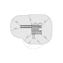 Parque Juegos Infantil De Madera Penthouse XL -Juguetería medias 4630