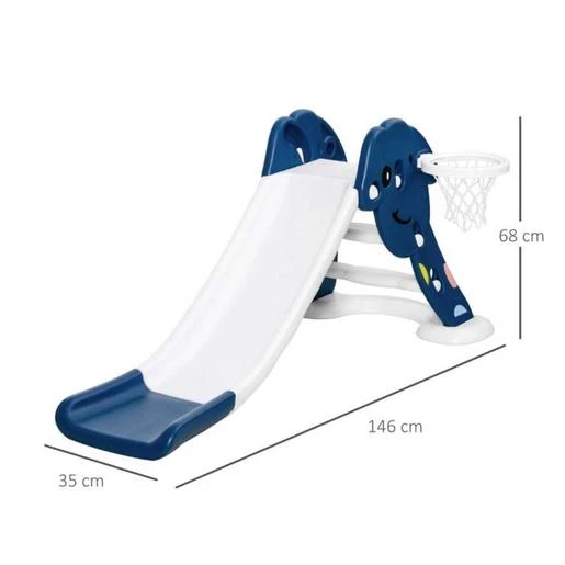 Homcom - Tobogán Infantil Jardín Con Canasta 5 Homcom - Tobogán Infantil Jardín Con Canasta - Imagen 3