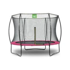 EXIT TOYS Exit - Cama Elástica Silhouette Redonda Rosa 244 Cm