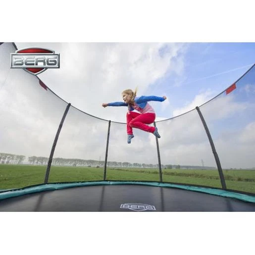 Cama Elástica Con Red Berg Champion Verde 380 5 Cama Elástica Con Red Berg Champion Verde 380 - Imagen 3