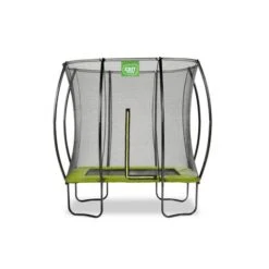 EXIT TOYS Exit - Cama Elástica Silhouette Rectangular Verde 153 Cm