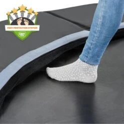 EXIT TOYS Exit - Trampolín Deportivo De Suelo Dynamic 305 Cm Negro -Juguetería medias 5022