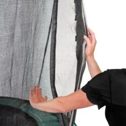 EXIT TOYS Exit - Cama Elástica De Suelo Allure Classic 427 Cm Verde -Juguetería medias 5033