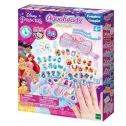 Aquabeads - Princesas Disney - Estudio De Uñas Princesas Disney Con 40 Piezas