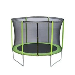 Cama Elástica Con Red Y Escalera Masgames Force 305 Cm