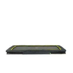 EXIT TOYS EXIT - Cama Elástica Rectangular Con Acolchado Negro 244 Cm