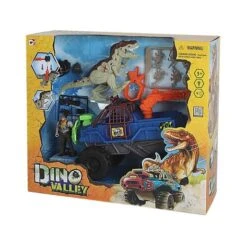 Dino Valley - Set Camión Y Dinosaurio -Juguetería medias 5200