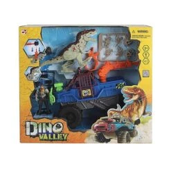 Dino Valley - Set Camión Y Dinosaurio -Juguetería medias 5201