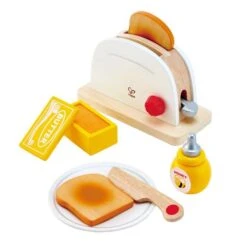 Hape - Set Tostadora Y Accesorios