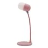 Lámpara LED Rosa Con Cargador Inalámbrico Y Bluetooth -Juguetería medias 5378