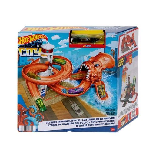 Mattel - Invasión De Pulpo En Ciudad Hot Wheels ㅤ 3 Mattel - Invasión De Pulpo En Ciudad Hot Wheels ㅤ