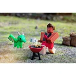 Toy Partner - Roblox Playset Multipack Figuras X 4 Backyard BBQ ㅤ -Juguetería medias 5444