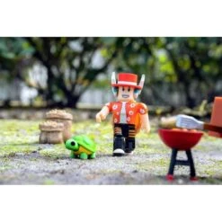 Toy Partner - Roblox Playset Multipack Figuras X 4 Backyard BBQ ㅤ -Juguetería medias 5445