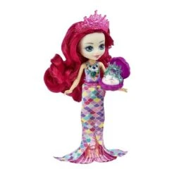 Barbie Enchantimals - Muñeca Con Tienda Y Accesorios - Royal Ocean Kingdom -Juguetería medias 5462