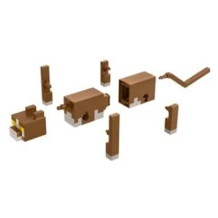 MATTEL Minecraft - Gato Atigrado - Figura De Fusión -Juguetería medias 5516