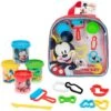 Mickey Mouse - Kit Mochila Con Plastilina -Juguetería medias 552