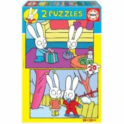 Educa Borrás - Simon - Pack Puzzles 2x20 Piezas