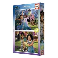 Educa Borrás - Disney - 2 Puzzles De Encanto 100 Piezas -Juguetería medias 5602