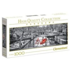 Clementoni - Puzzle Panorama Amsterdam 1000 Piezas