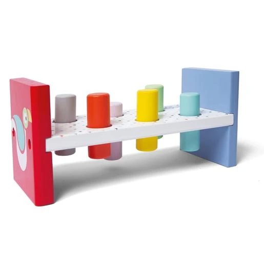 WoodnPlay - Banco De Piezas De Madera Con Martillo 7 WoodnPlay - Banco De Piezas De Madera Con Martillo - Imagen 5