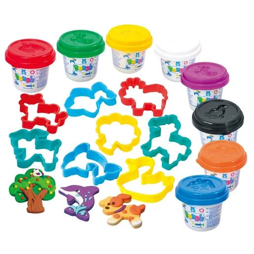 Playgo Pack 8 Botes De Plastilina Multicolor 4 Playgo Pack 8 Botes De Plastilina Multicolor - Imagen 2